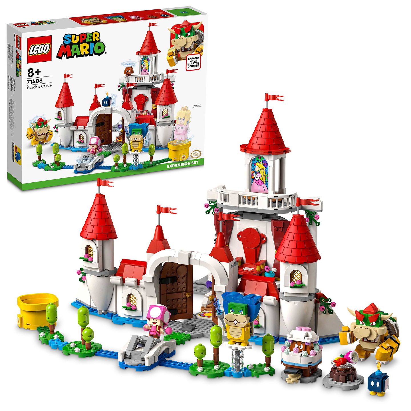 Конструктор LEGO Super Mario Додатковий набір «Замок Піч» (71408) - Фото 1