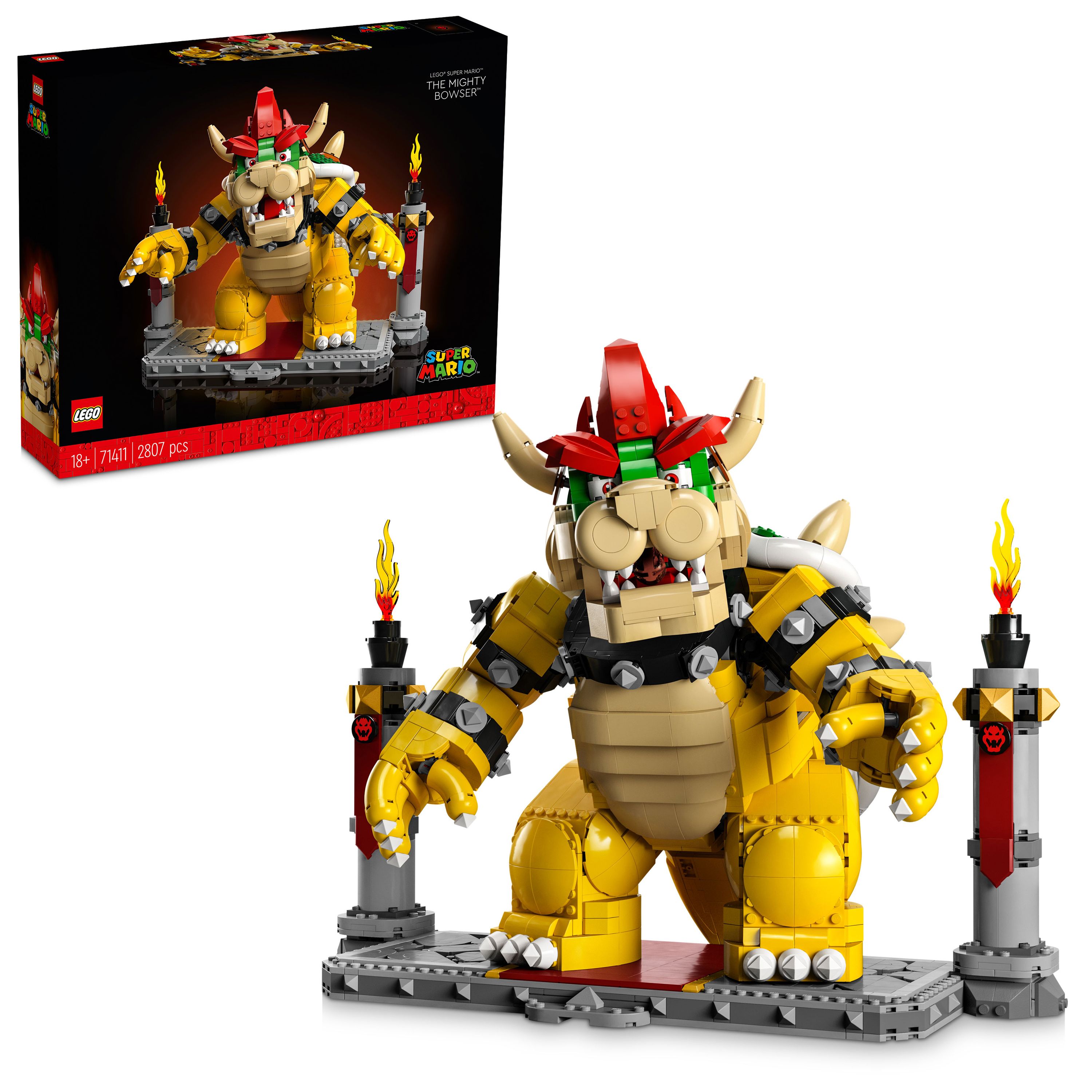 Конструктор LEGO Super Mario Могущесвтенный Боузер (71411) - Фото 1