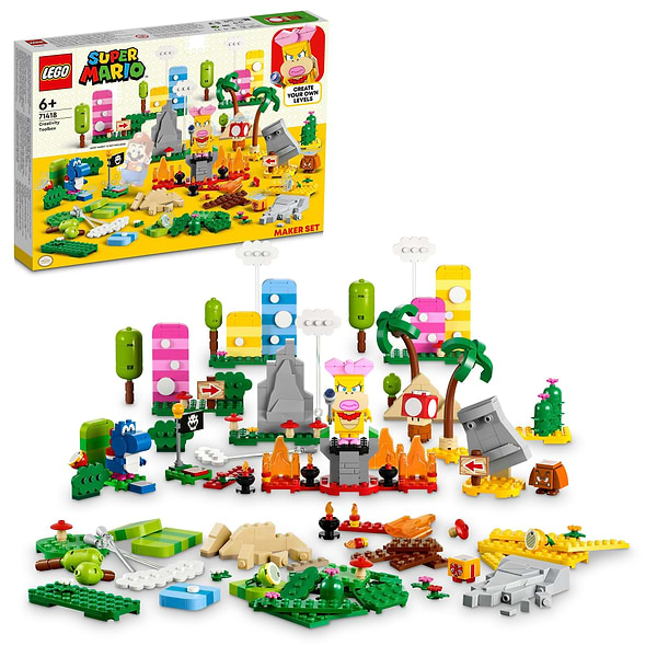 Фото - Конструктор LEGO Super Mario Набор для творчества для мастеров (71418)