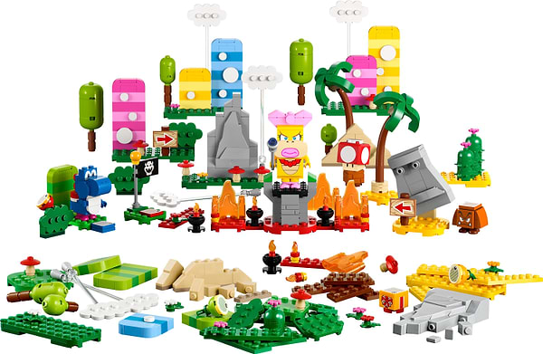 Фото - Конструктор LEGO Super Mario Набор для творчества для мастеров (71418)