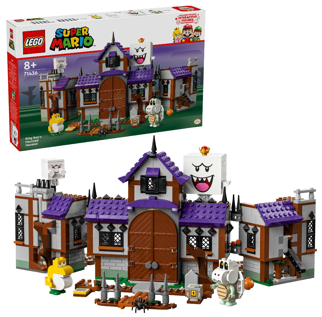 Конструктор LEGO Super Mario™ Усадьба с привидениями Бу-короля (71436) - Фото 1
