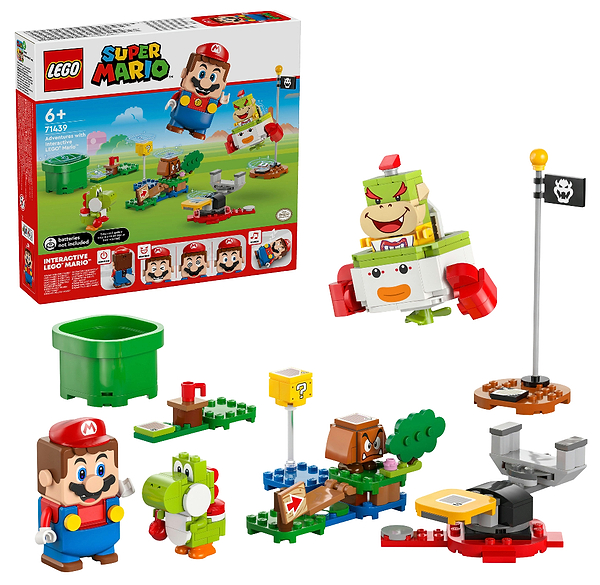 Фото - Конструктор LEGO Super Mario™ Приключения с интерактивным LEGO® Марио (71439)