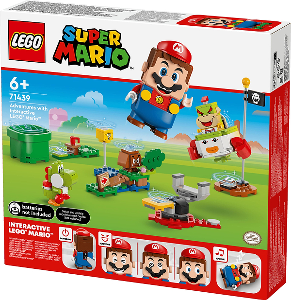 Фото - Конструктор LEGO Super Mario™ Приключения с интерактивным LEGO® Марио (71439)