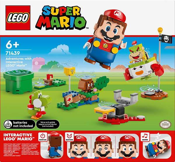 Фото - Конструктор LEGO Super Mario™ Приключения с интерактивным LEGO® Марио (71439)