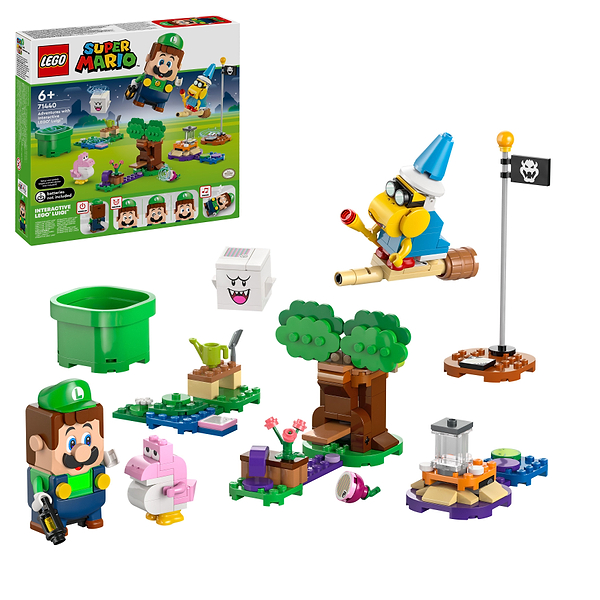 Фото - Конструктор LEGO Super Mario™ Пригоди з інтерактивним LEGO® Луїджі (71440)