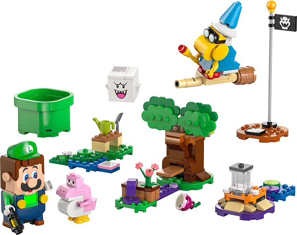 Фото - Конструктор LEGO Super Mario™ Пригоди з інтерактивним LEGO® Луїджі (71440)