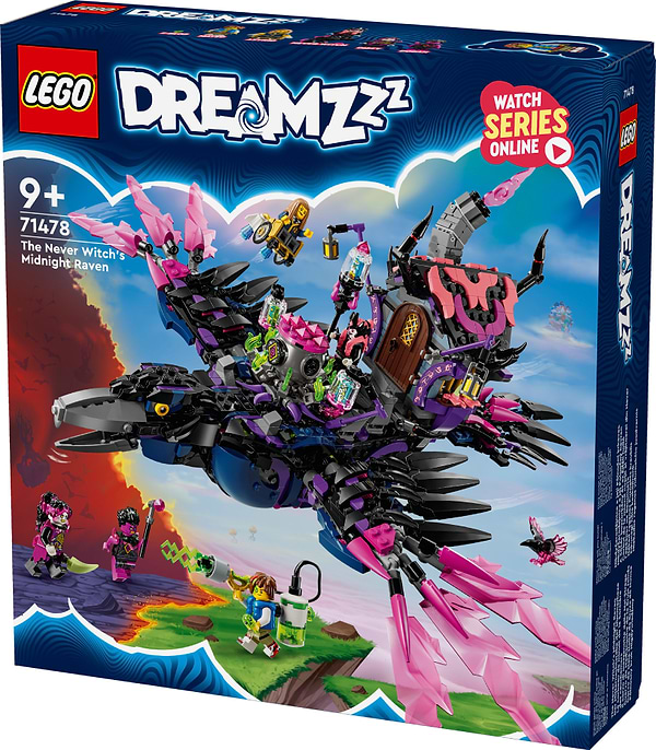 Фото - Конструктор LEGO DREAMZZZ™ Полночный ворон Неведьмы (71478)