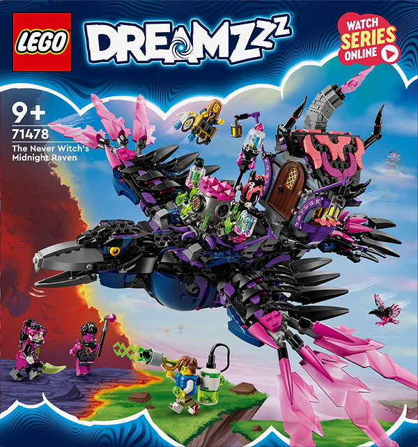 Фото - Конструктор LEGO DREAMZZZ™ Полночный ворон Неведьмы (71478)