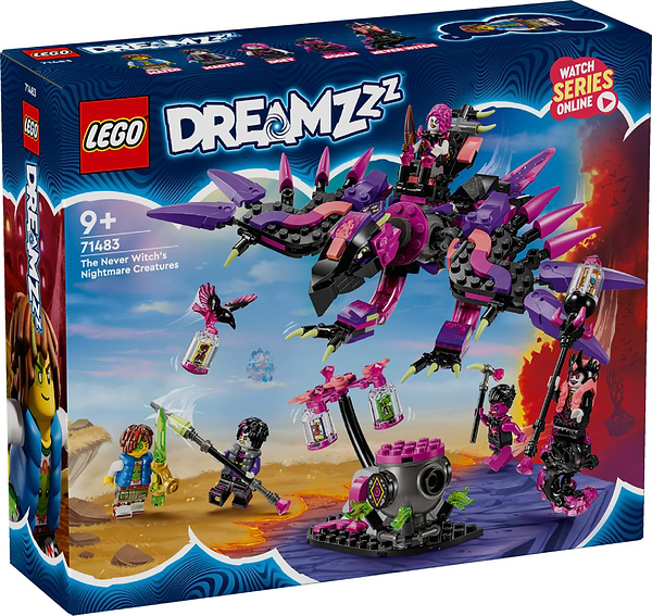 Фото - Конструктор LEGO DREAMZZZ™ Кошмарні істоти Невідьми (71483)