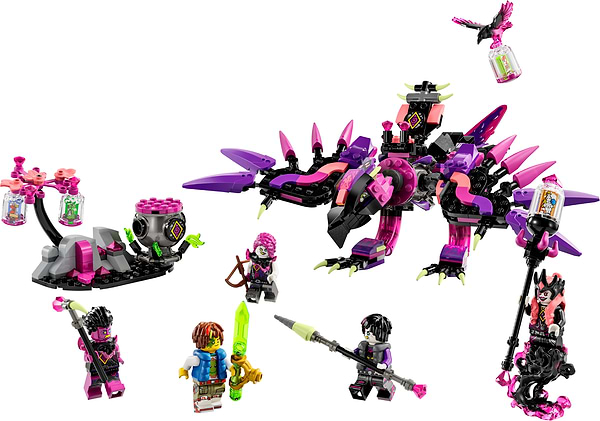 Фото - Конструктор LEGO DREAMZZZ™ Кошмарні істоти Невідьми (71483)
