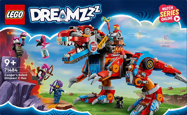 Фото - Конструктор LEGO DREAMZZZ™ Робот динозавр Купера (71484)