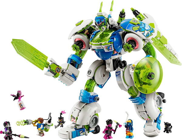 Фото - Конструктор LEGO DREAMZZZ™ Матео и рыцарский боевой робот Зет-Блоб (71485)