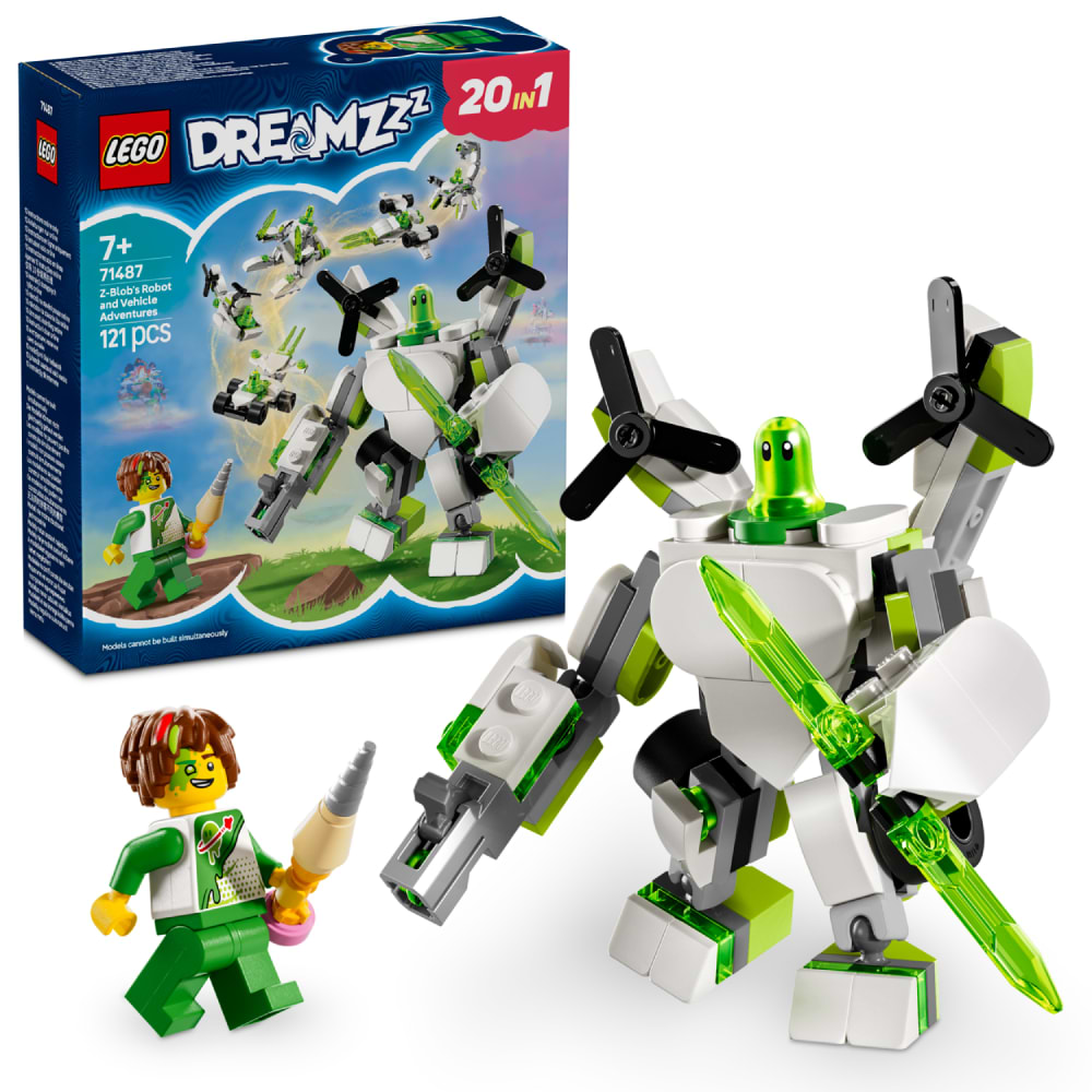 Конструктор LEGO DREAMZzz Робот Зет-Блоб и гоночные приключения (71487) - Фото 1