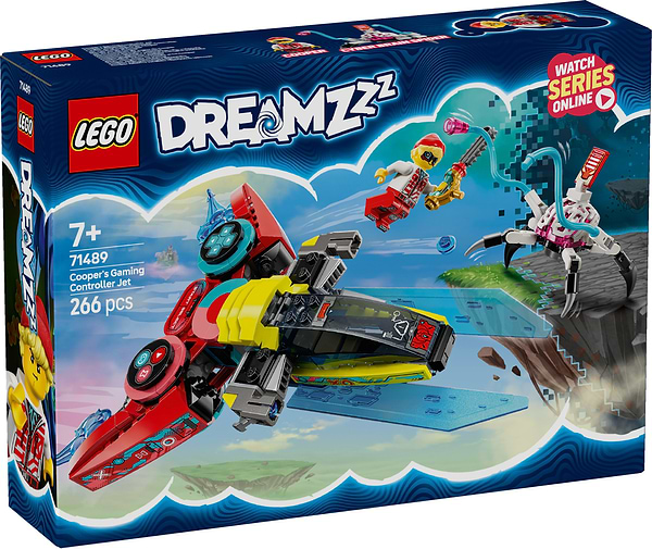 Фото - Конструктор LEGO DREAMZzz Реактивный геймпад Купера (71489)