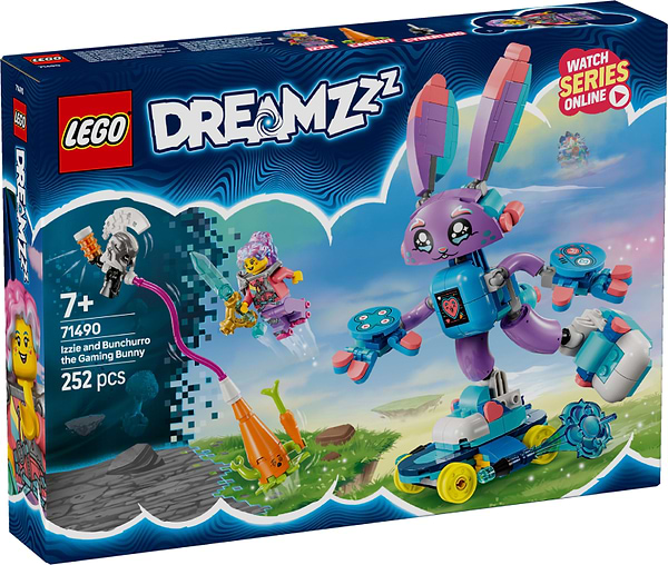 Фото - Конструктор LEGO DREAMZzz Иззи и Бунчуро, игровой кролик (71490)