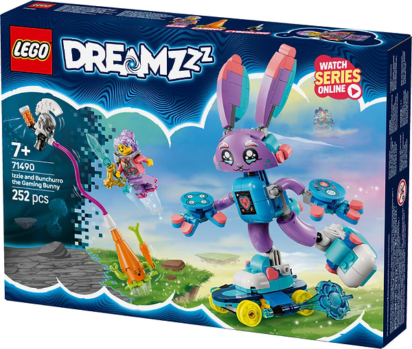 Фото - Конструктор LEGO DREAMZzz Иззи и Бунчуро, игровой кролик (71490)