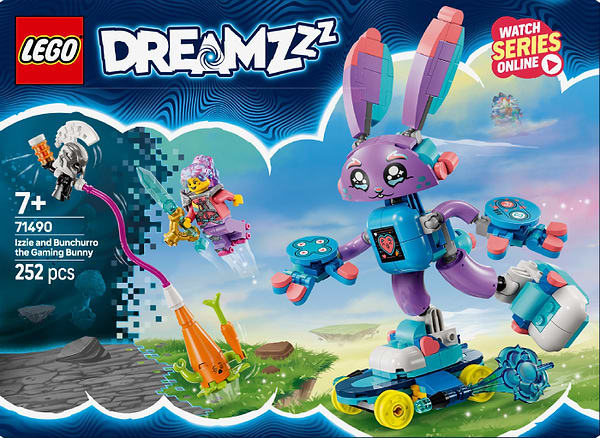 Фото - Конструктор LEGO DREAMZzz Иззи и Бунчуро, игровой кролик (71490)