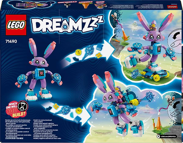 Фото - Конструктор LEGO DREAMZzz Иззи и Бунчуро, игровой кролик (71490)