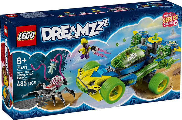 Фото - Конструктор LEGO DREAMZzz Матео та автомобіль для гонки Зет-Блоб (71491)