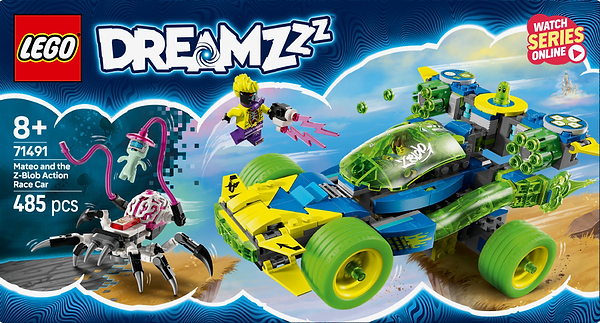 Фото - Конструктор LEGO DREAMZzz Матео та автомобіль для гонки Зет-Блоб (71491)