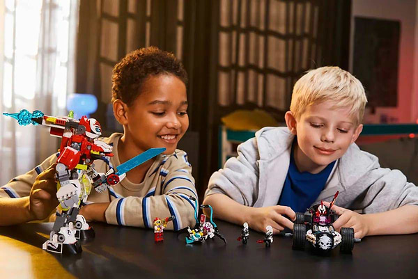 Фото - Конструктор LEGO DREAMZzz Робот-тигр Купера и Хот-род авто Зеро (71497)