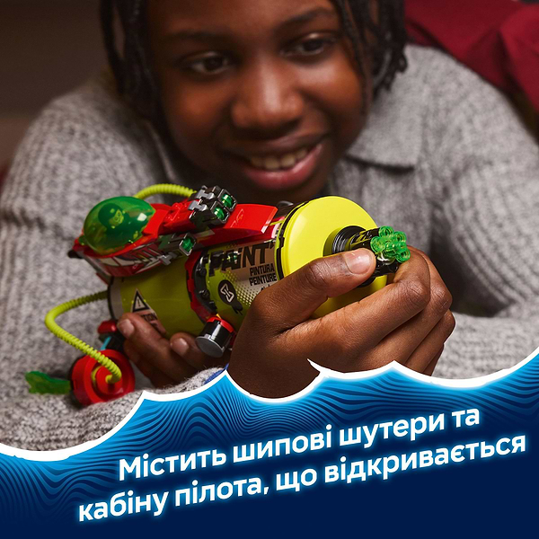 Фото - Конструктор LEGO DREAMZzz Вантажівка Матео з аерозольною фарбою (71499)