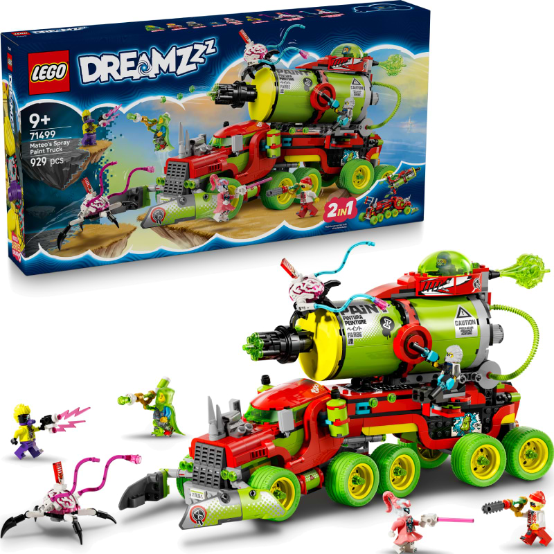 Конструктор LEGO DREAMZzz Вантажівка Матео з аерозольною фарбою (71499) - Фото 1