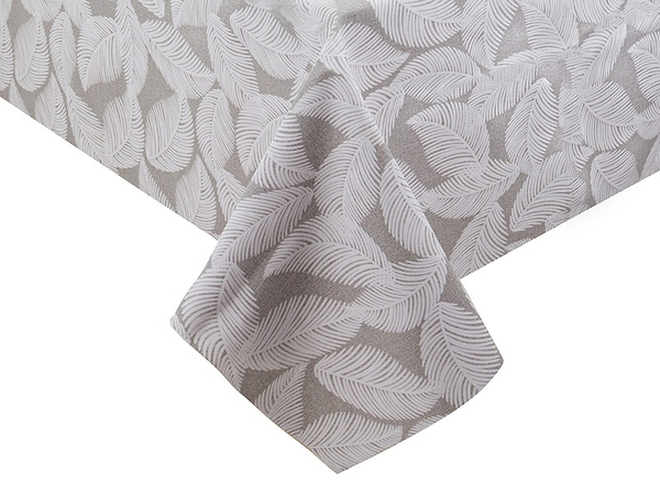 Фото - Скатертина прямокутна Lefard водовідштовхувальна Pineto gris 140х240 см (715-312)