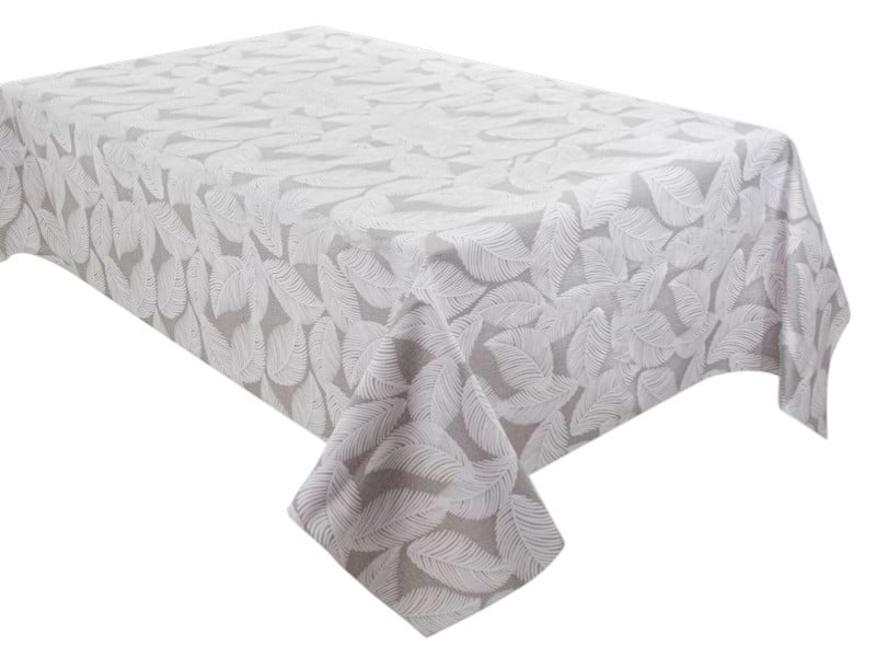 Скатертина прямокутна Lefard водовідштовхувальна Pineto gris 140х240 см (715-312)