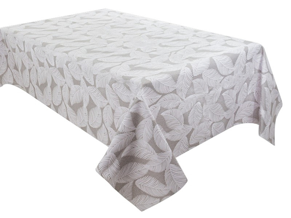 Фото - Скатертина прямокутна Lefard водовідштовхувальна Pineto gris 140х240 см (715-312)