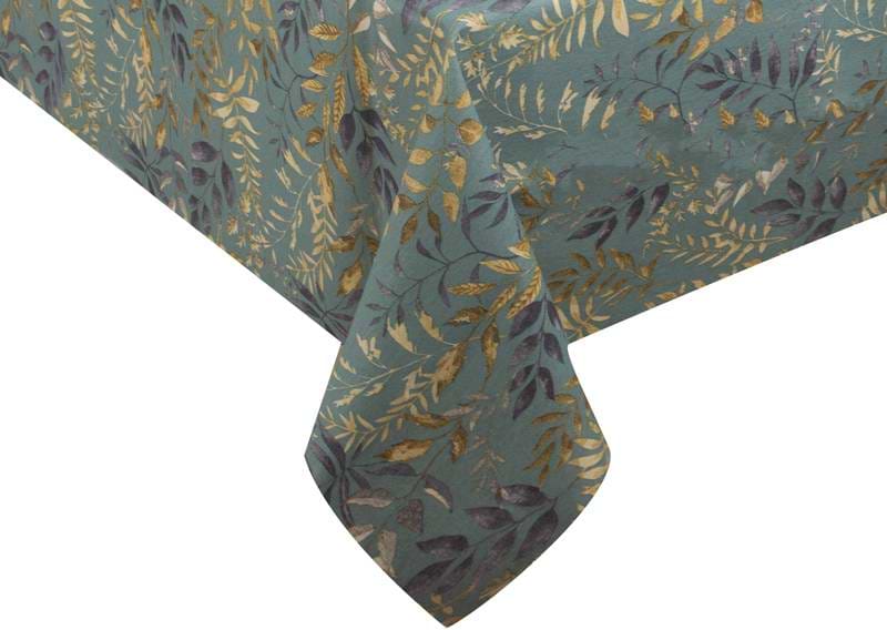 Фото - Скатерть квадратная Lefard Maracaibo зеленый 140х140 см (715-370)