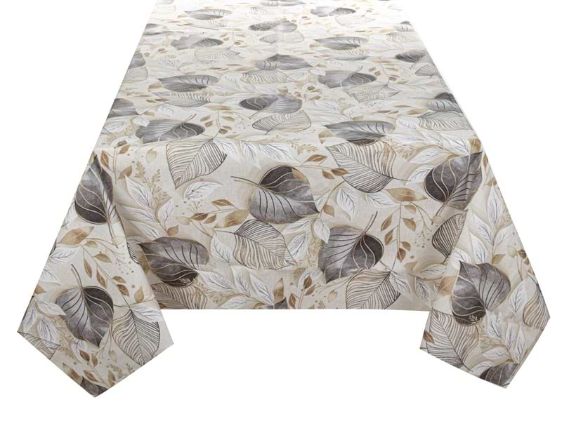 Скатертина квадратна Lefard Paladium сірий 140х140 см (715-417)