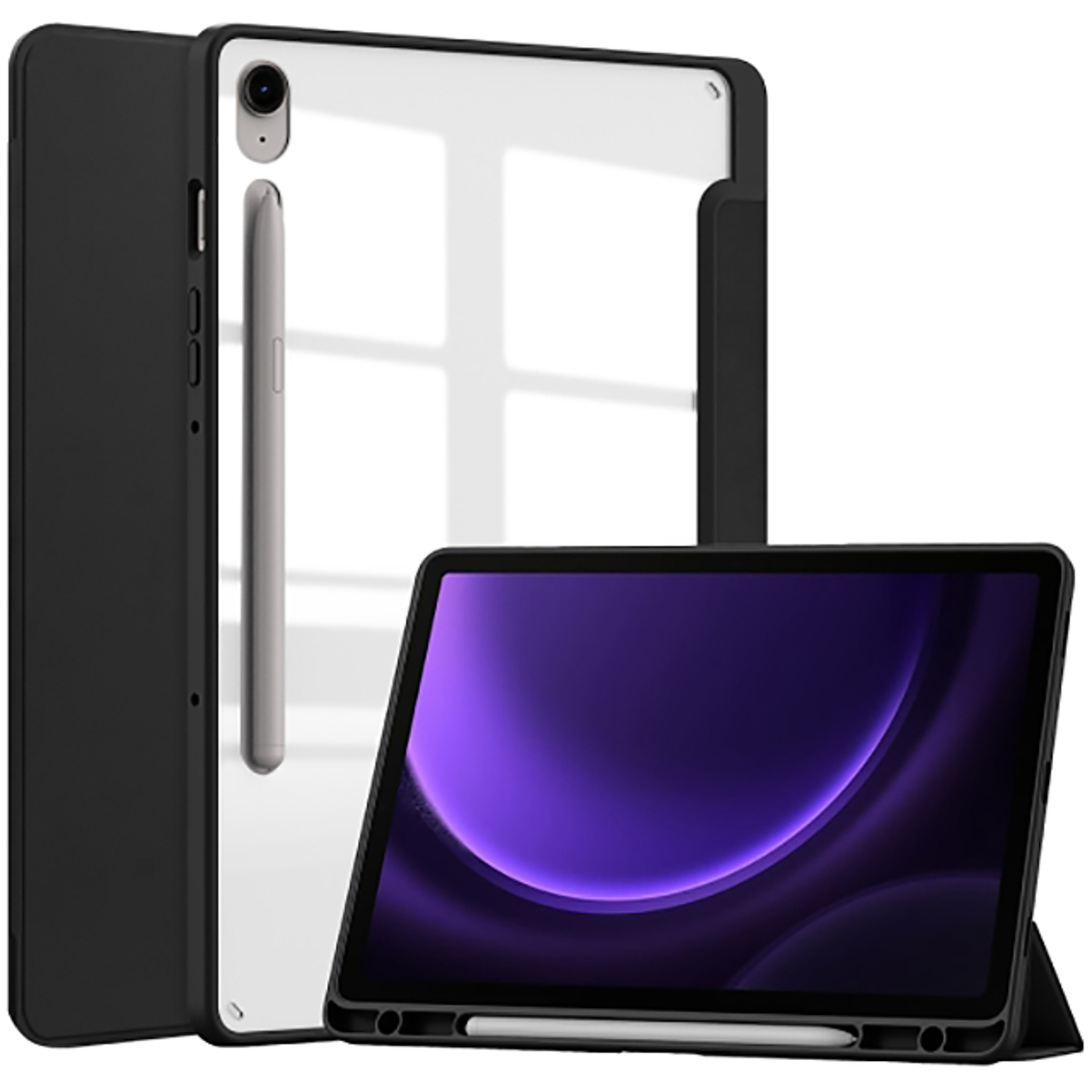 Чохол для планшета BeCover Soft Edge з кріпленням для стілусу for Samsung Galaxy Tab S10 Lite SM-X400/406 10.9" Black (715762)
