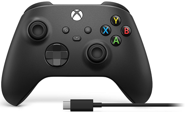 Фото - Геймпад Xbox Wireless Controller Carbon Black + USB