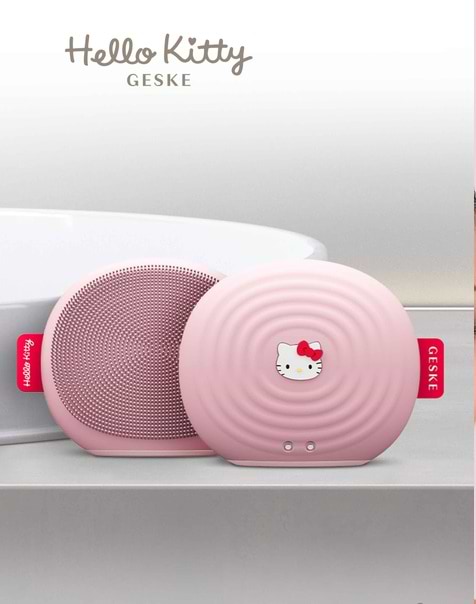 Фото - Щетка для чистки лица GESKE Sonic Facial Brush 4 в 1 by Hello Kitty (HK000011PI01)