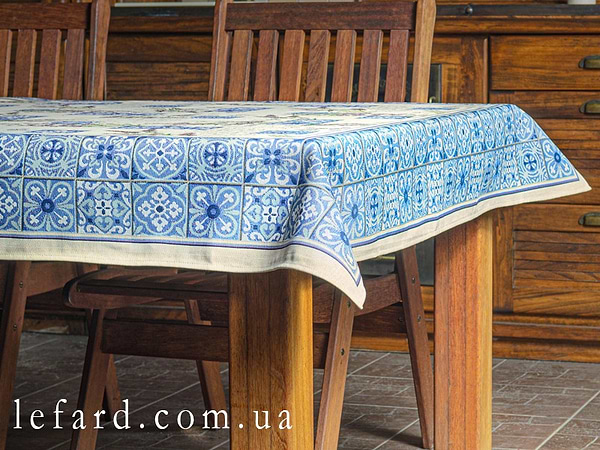 Фото - Скатертина квадратна Lefard Levit 140x140 см (716-079)
