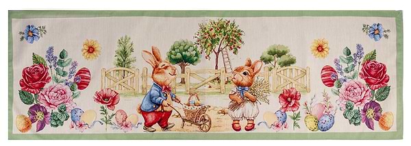 Фото - Скатертина раннер Lefard Кролик (Adams) 47х140 см 9716-231)