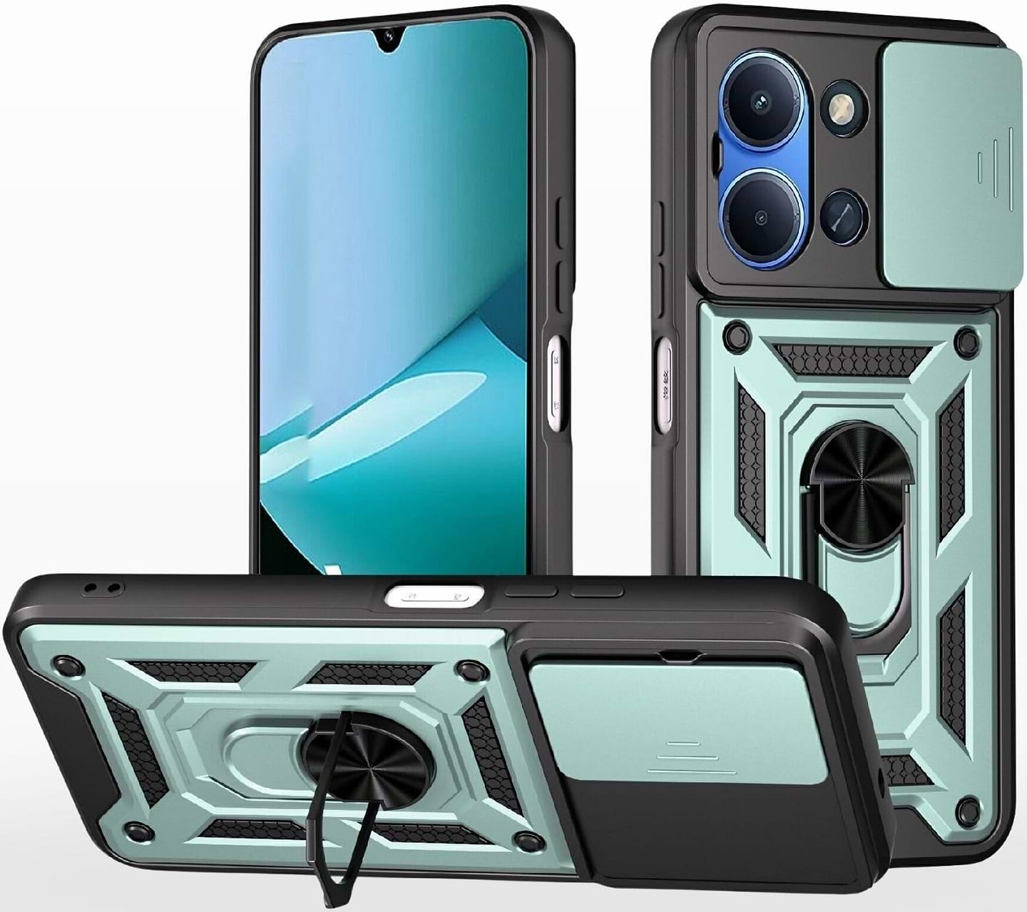Чехол для смартфона BeCover Military for Poco C85 4G Dark Green (716269)