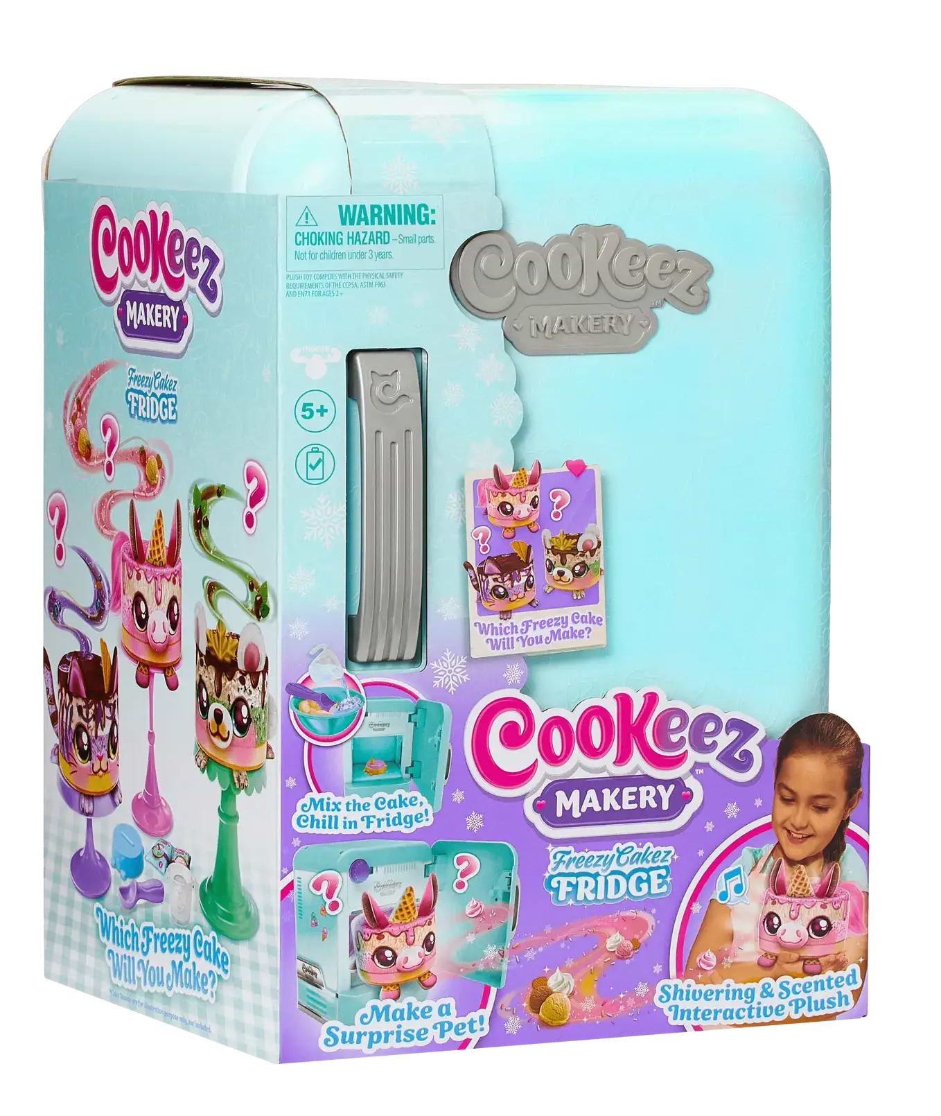 Інтерактивна іграшка сюрприз Moose Cookies Makery Незвичайний холодильник - Торт-морозиво (23511) - Фото 1