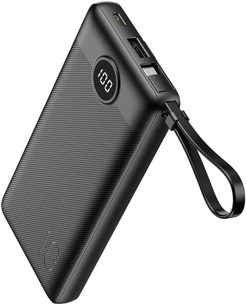 Батарея мобильная Veger 10000mAh W1165 Black