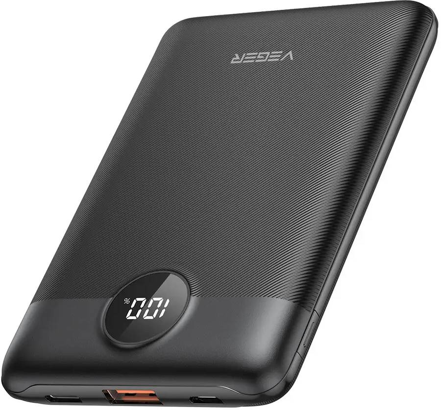 Батарея мобильная Veger 10000mAh W1140 Black