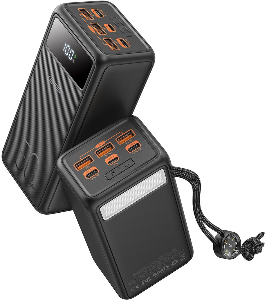 Батарея мобильная Veger 56000mAh W5001C Black