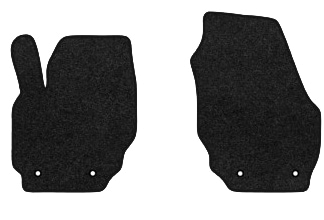 Коврики ворсовые в салон авто EVAtech Premium для Volvo V70 (P24) 2007-2016 3 поколение Combi EU черный кант (VV42716AV2VL4VPB)