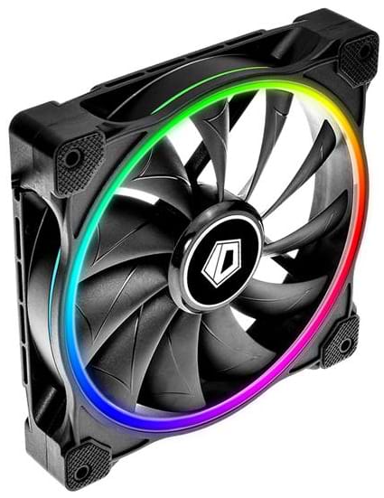 Фото - Корпусный вентилятор ID-Cooling ZF-14025-ARGB (Single Pack) Black