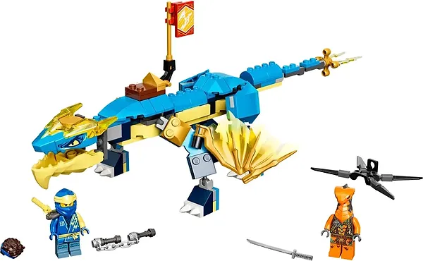 Фото - Конструктор LEGO Ninjago Грозовой дракон ЭВО Джея (71760)