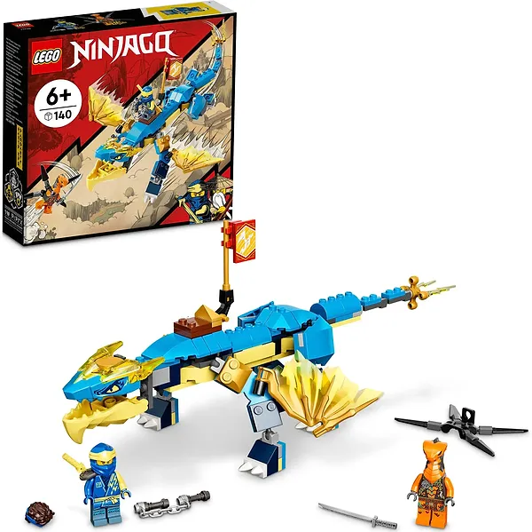 Фото - Конструктор LEGO Ninjago Грозовой дракон ЭВО Джея (71760)