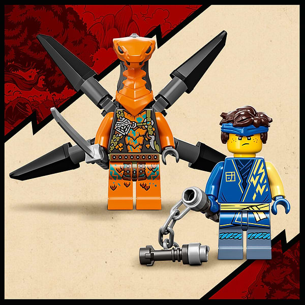 Фото - Конструктор LEGO Ninjago Грозовой дракон ЭВО Джея (71760)