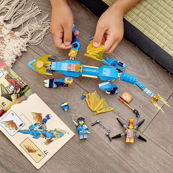 Фото - Конструктор LEGO Ninjago Грозовой дракон ЭВО Джея (71760)