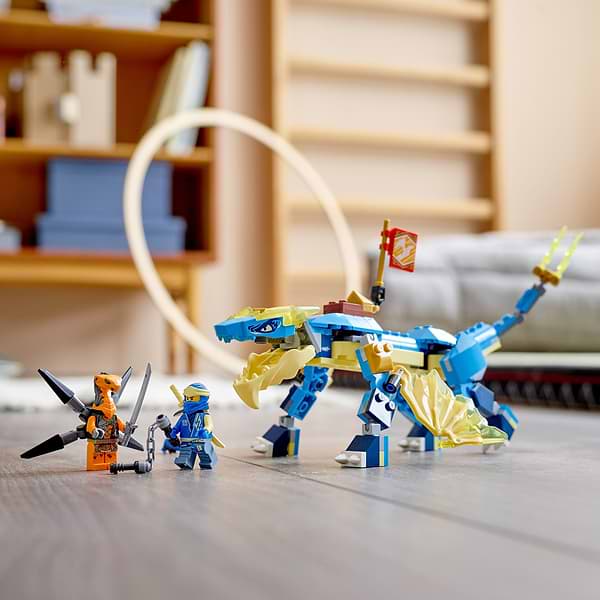 Фото - Конструктор LEGO Ninjago Грозовой дракон ЭВО Джея (71760)