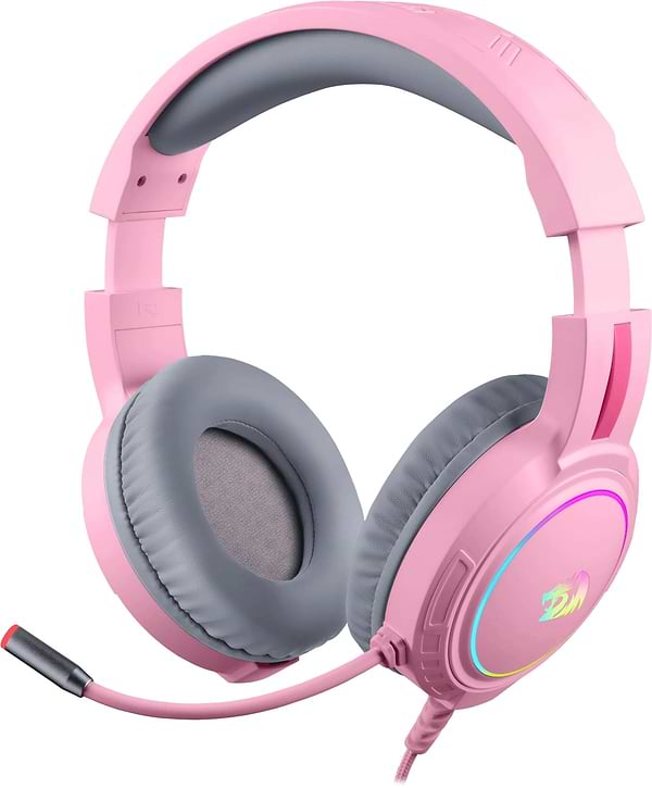 Фото - Гарнітура дротова ігрова Redragon Mento Pink (71763)